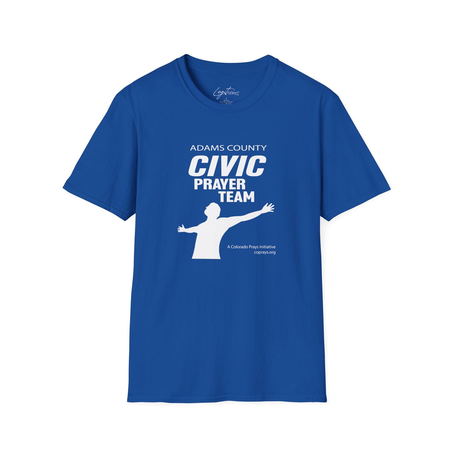 Colorado Prays Adams County Civic Prayer Team Softstyle T-Shirt