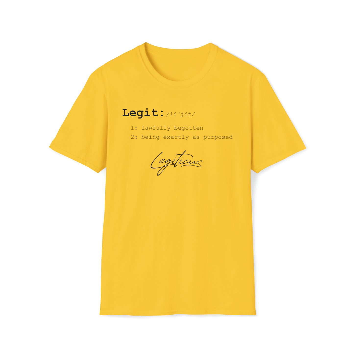 Legit Defined Softstyle T-Shirt