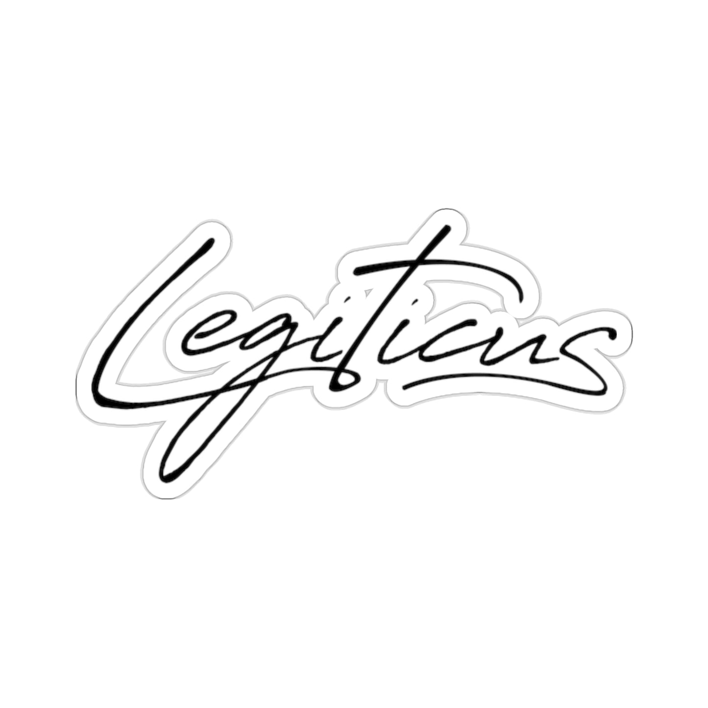 Legiticus Logo -Kiss-Cut Stickers