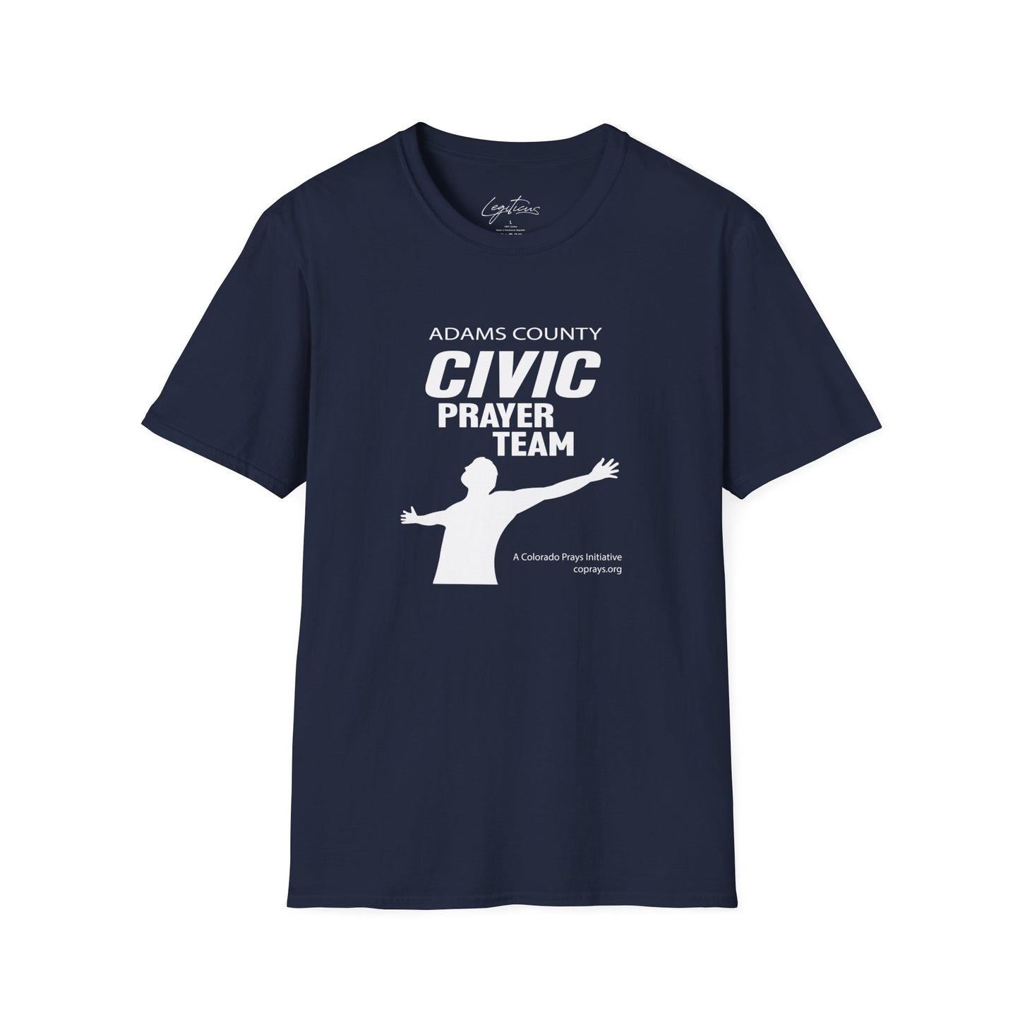 Colorado Prays Adams County Civic Prayer Team Softstyle T-Shirt