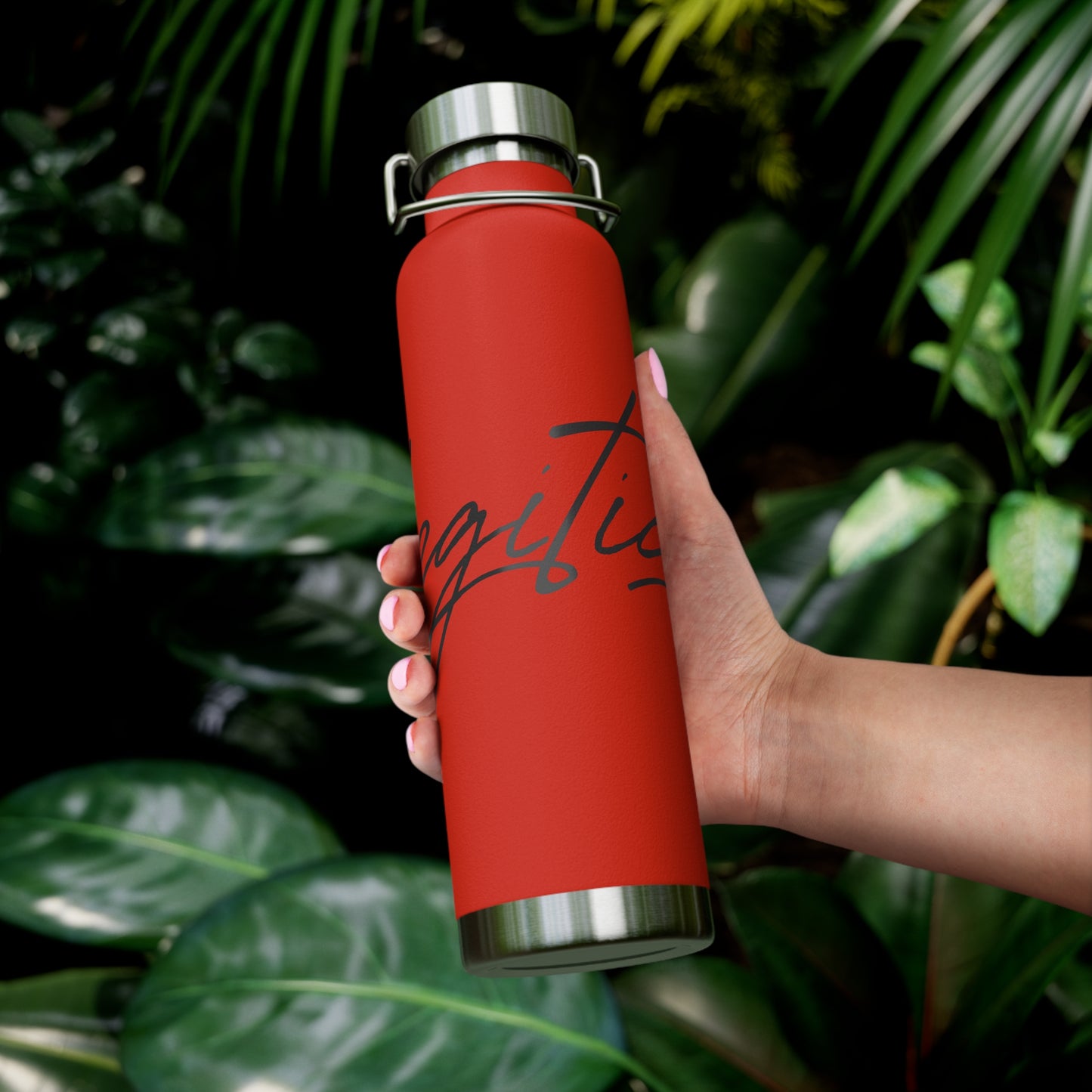 Legiticus Copper Vacuum Insulated Bottle, 22oz