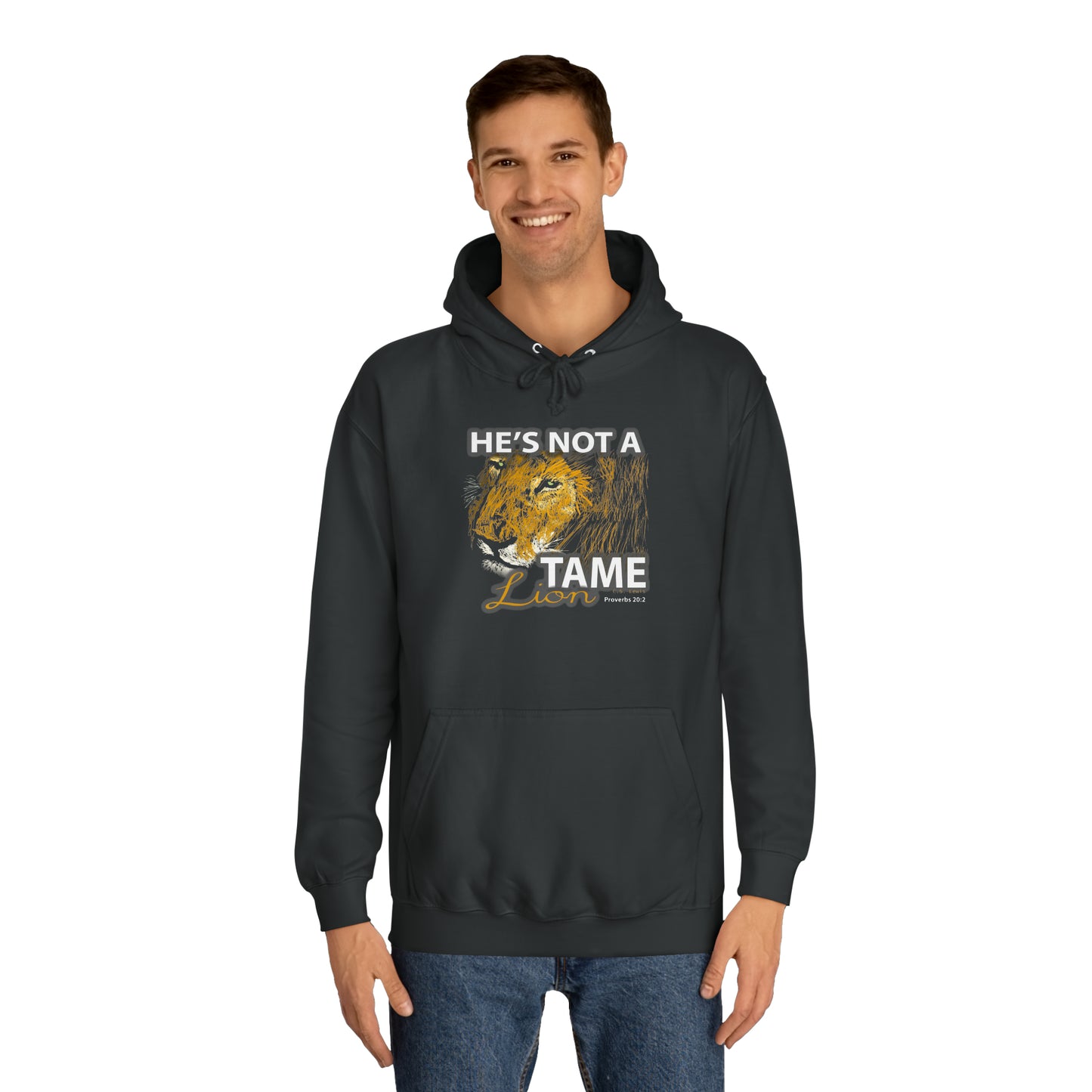 Not A Tame Lion College Hoodie