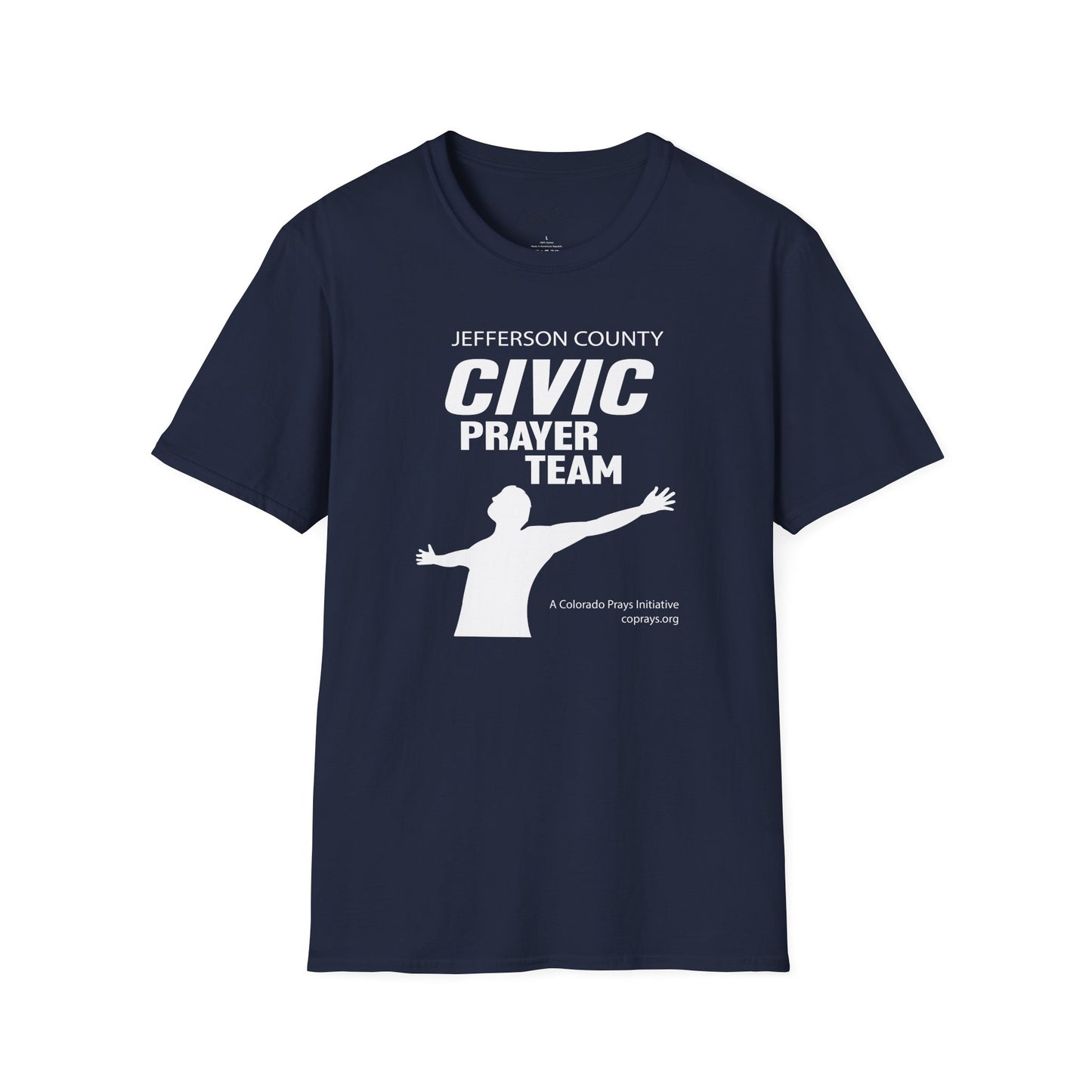 Jefferson County Civic Prayer Team Unisex Softstyle T-Shirt