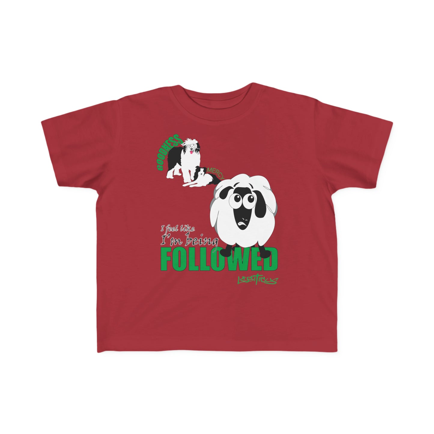 I feel like I am being followed Toddler's Fine Jersey Tee