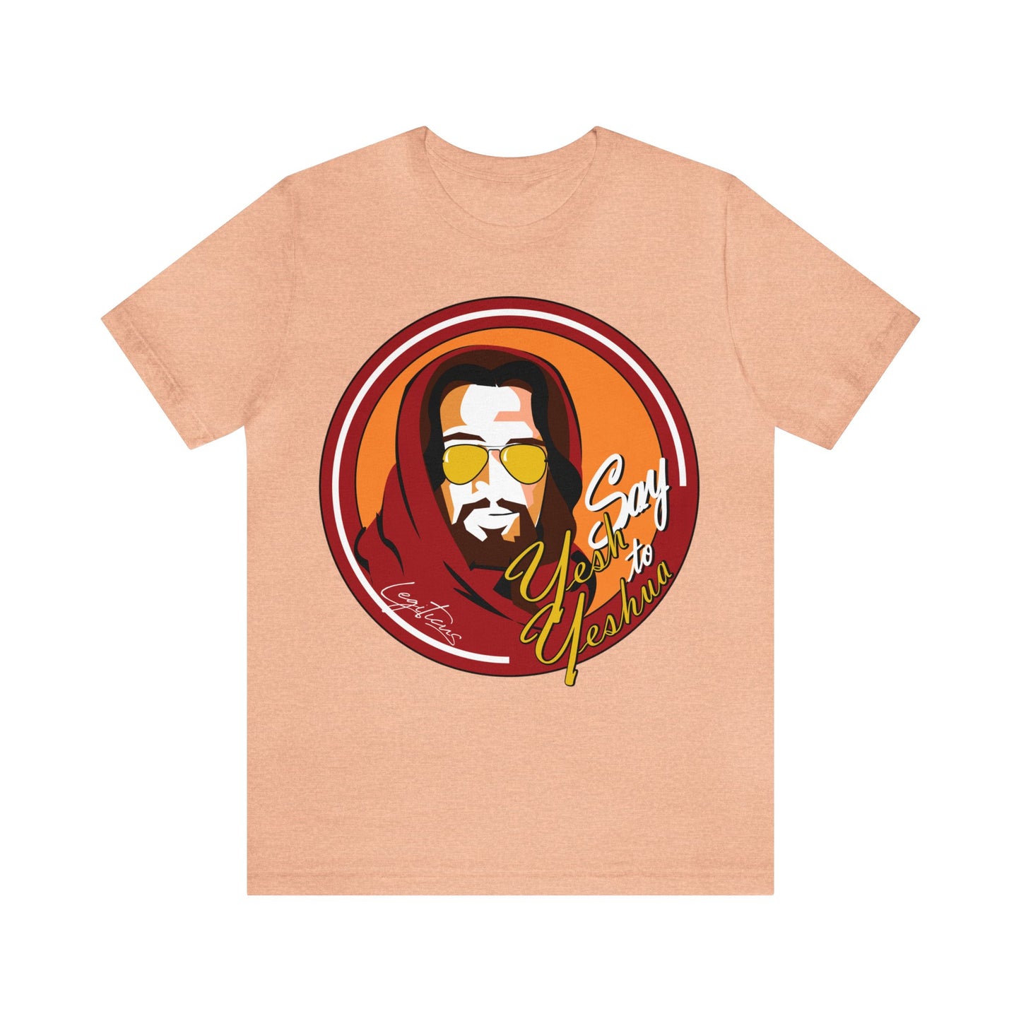 Say Yesh to Yeshua Jersey Short Sleeve Tee