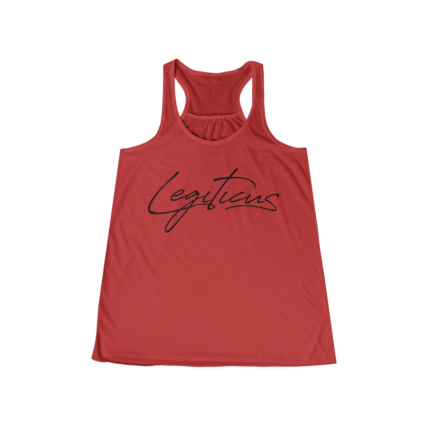 Legiticus Logo Women's Flowy Racerback Tank