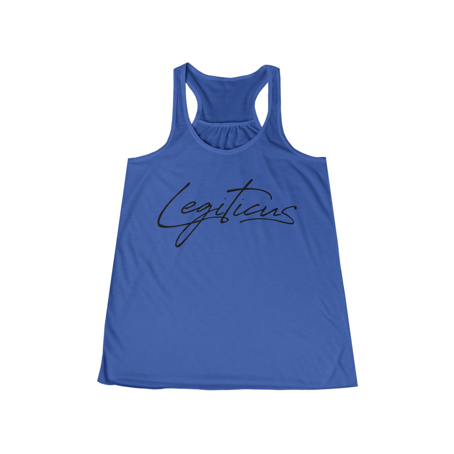 Legiticus Logo Women's Flowy Racerback Tank