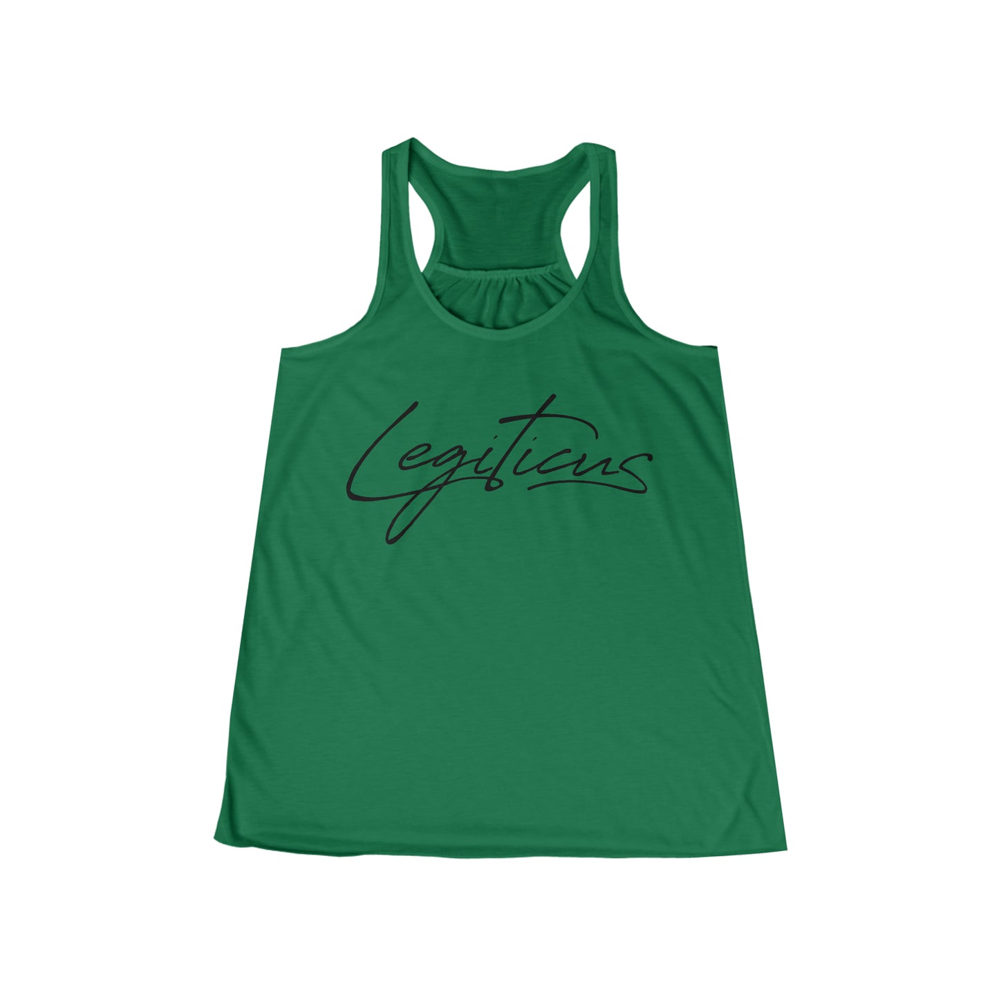 Legiticus Logo Women's Flowy Racerback Tank