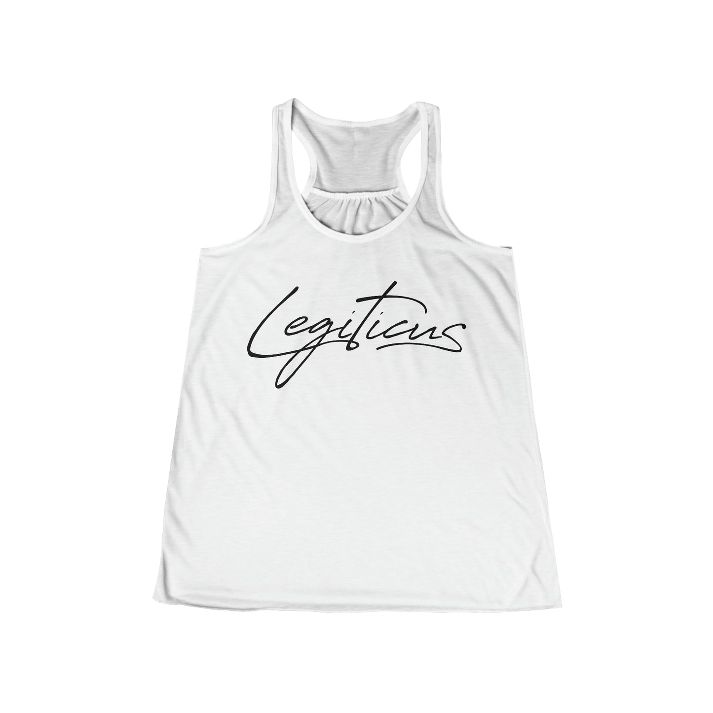 Legiticus Logo Women's Flowy Racerback Tank