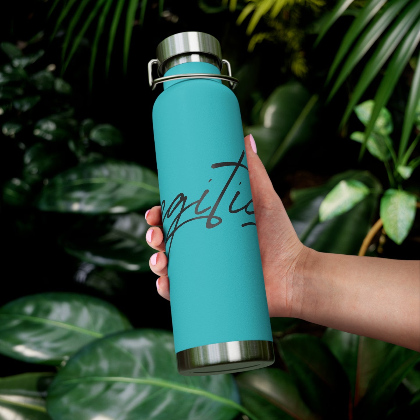 Legiticus Copper Vacuum Insulated Bottle, 22oz