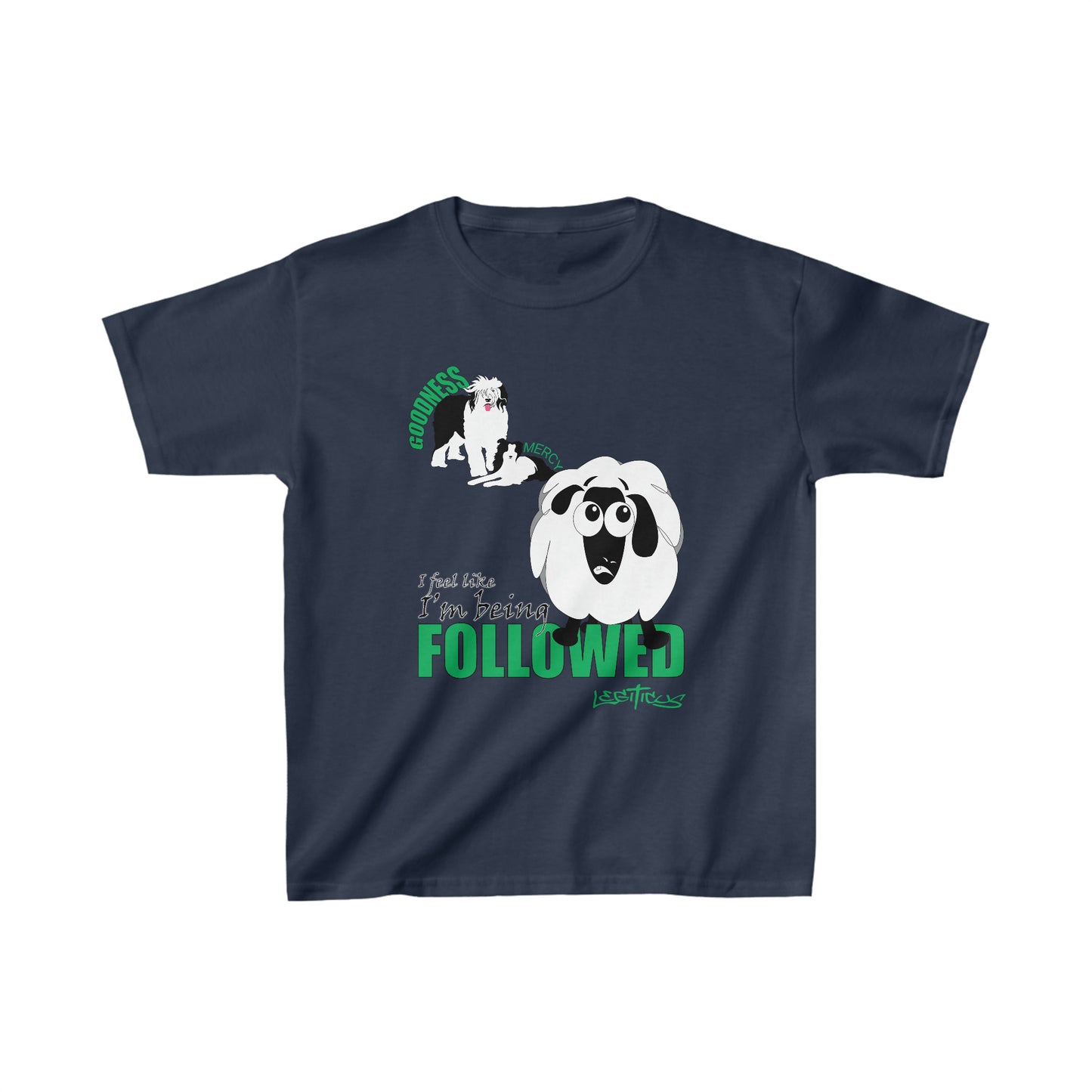 I Feel Like I'm Being Followed Kids Heavy Cotton™ Tee