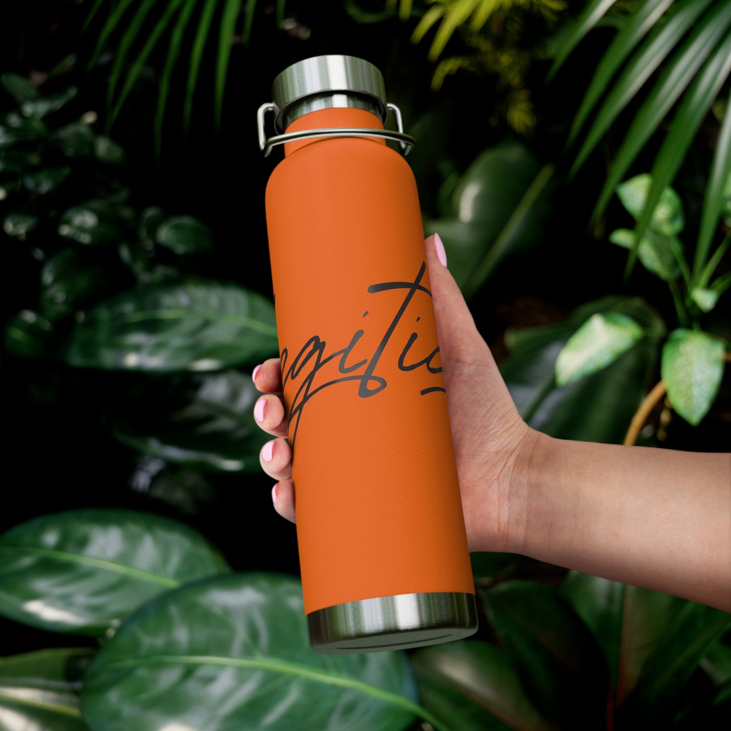 Legiticus Copper Vacuum Insulated Bottle, 22oz