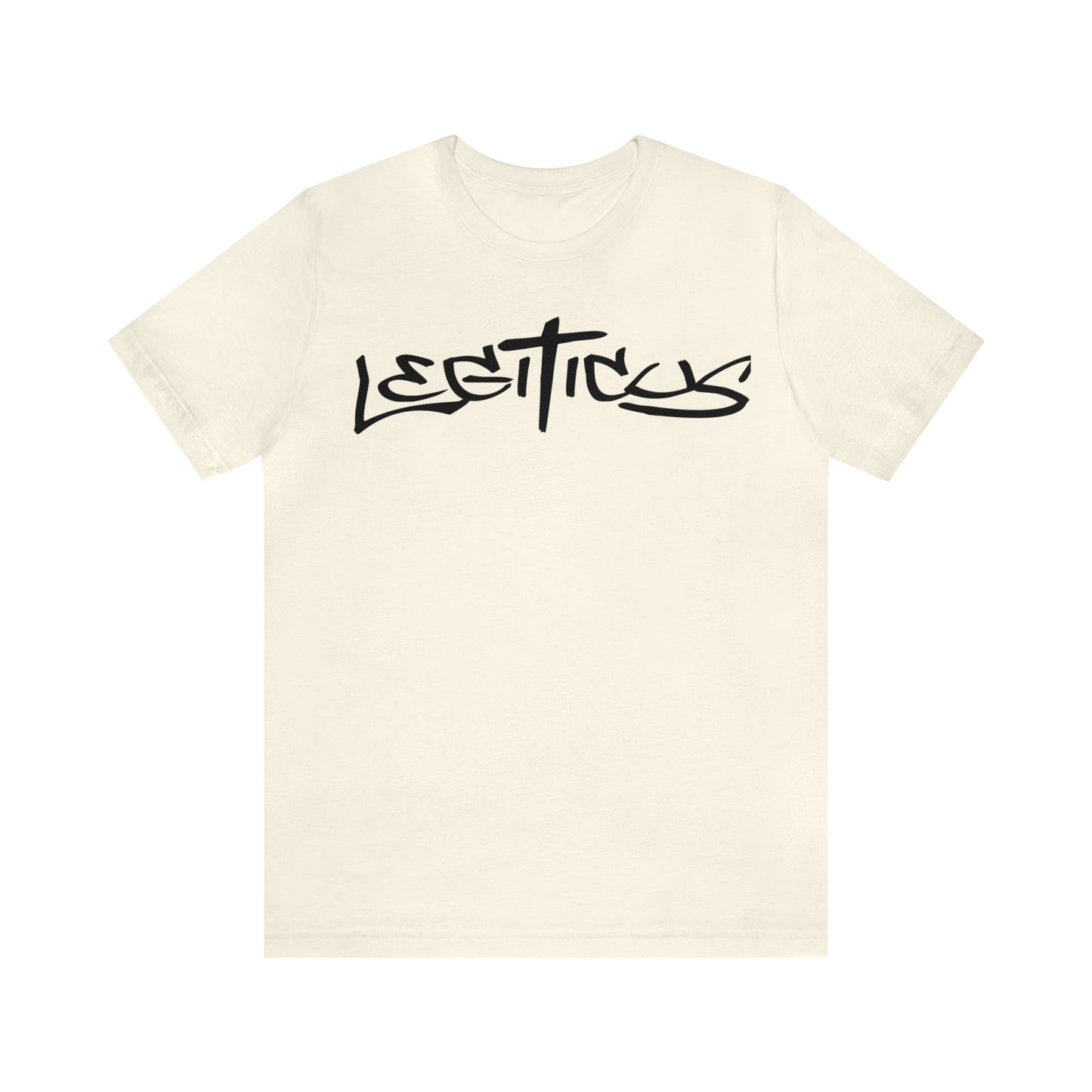 Legiticus graffiti logo Unisex Jersey Short Sleeve Tee