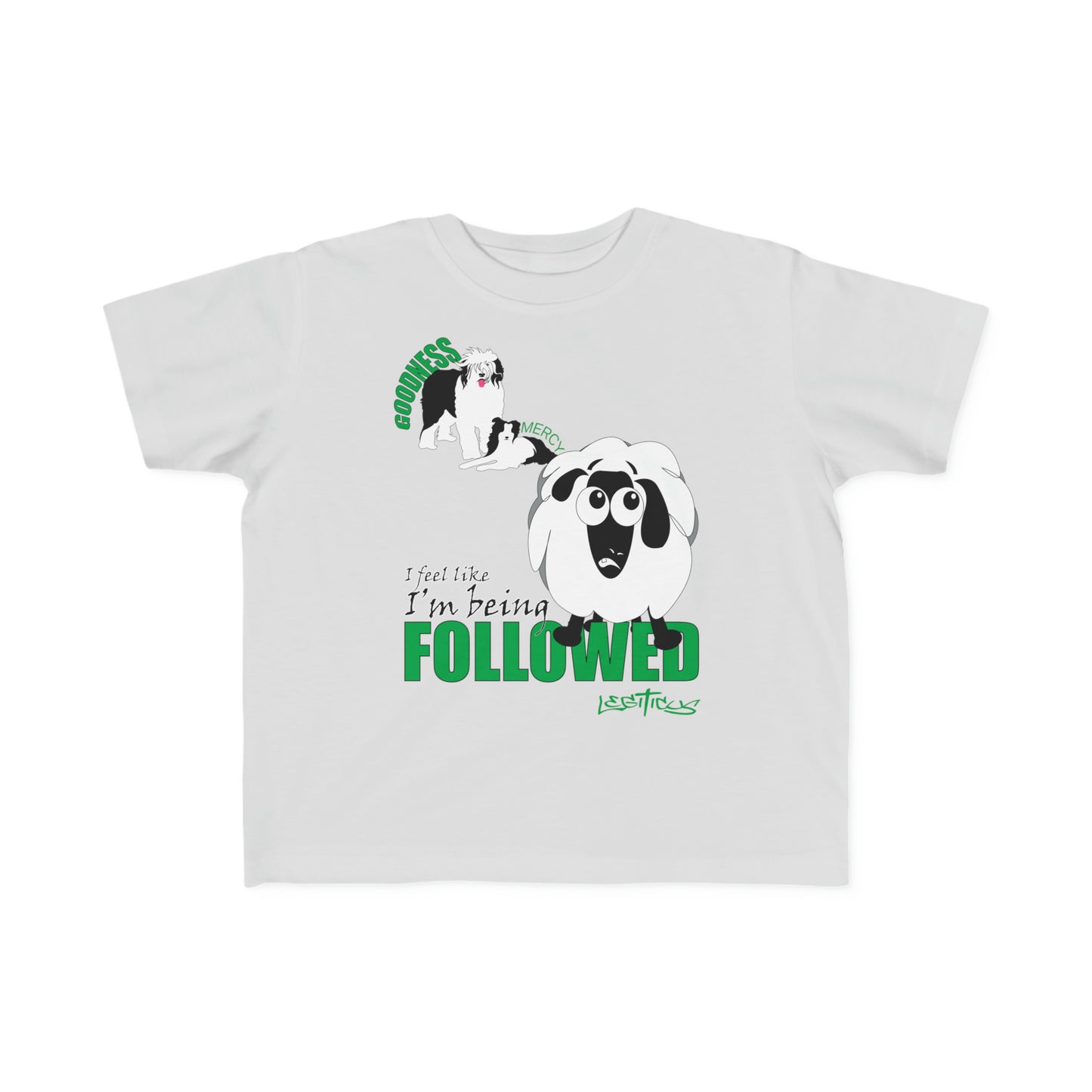 I feel like I am being followed Toddler's Fine Jersey Tee