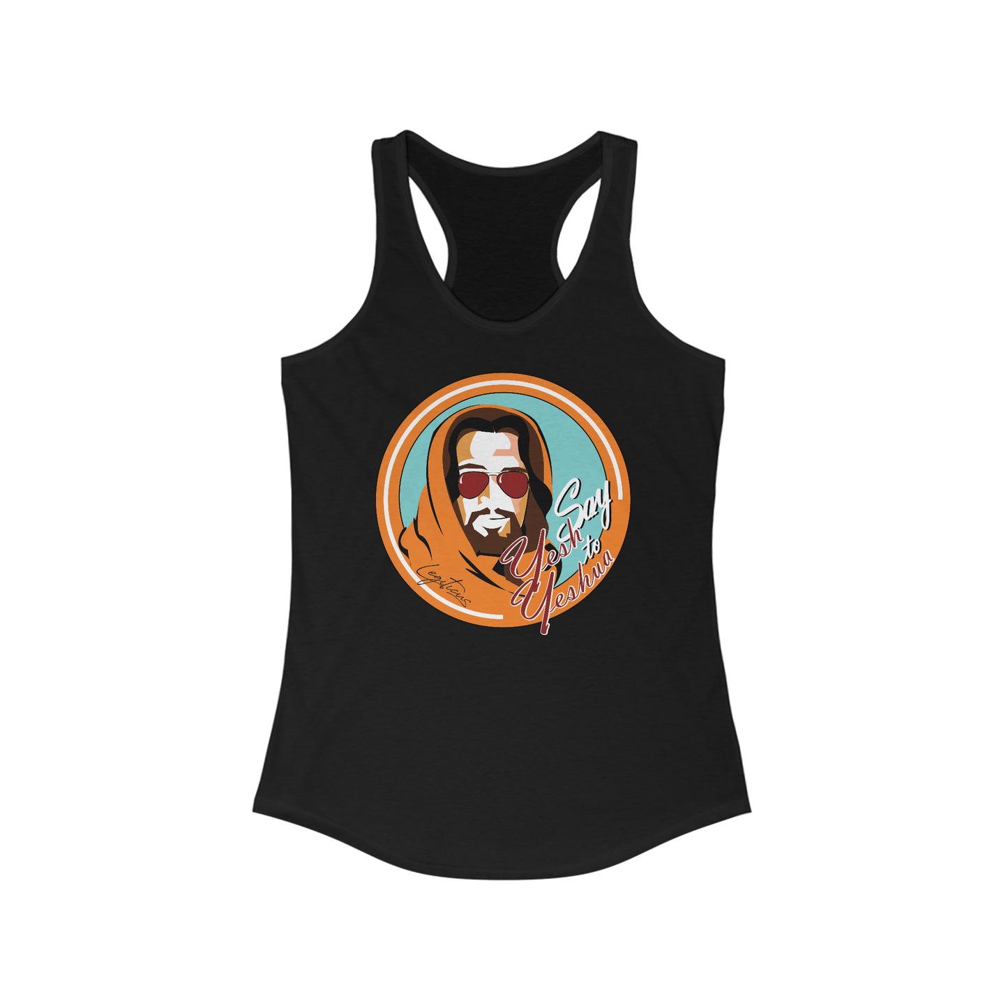 Say Yesh to Yeshua Racerback Tank