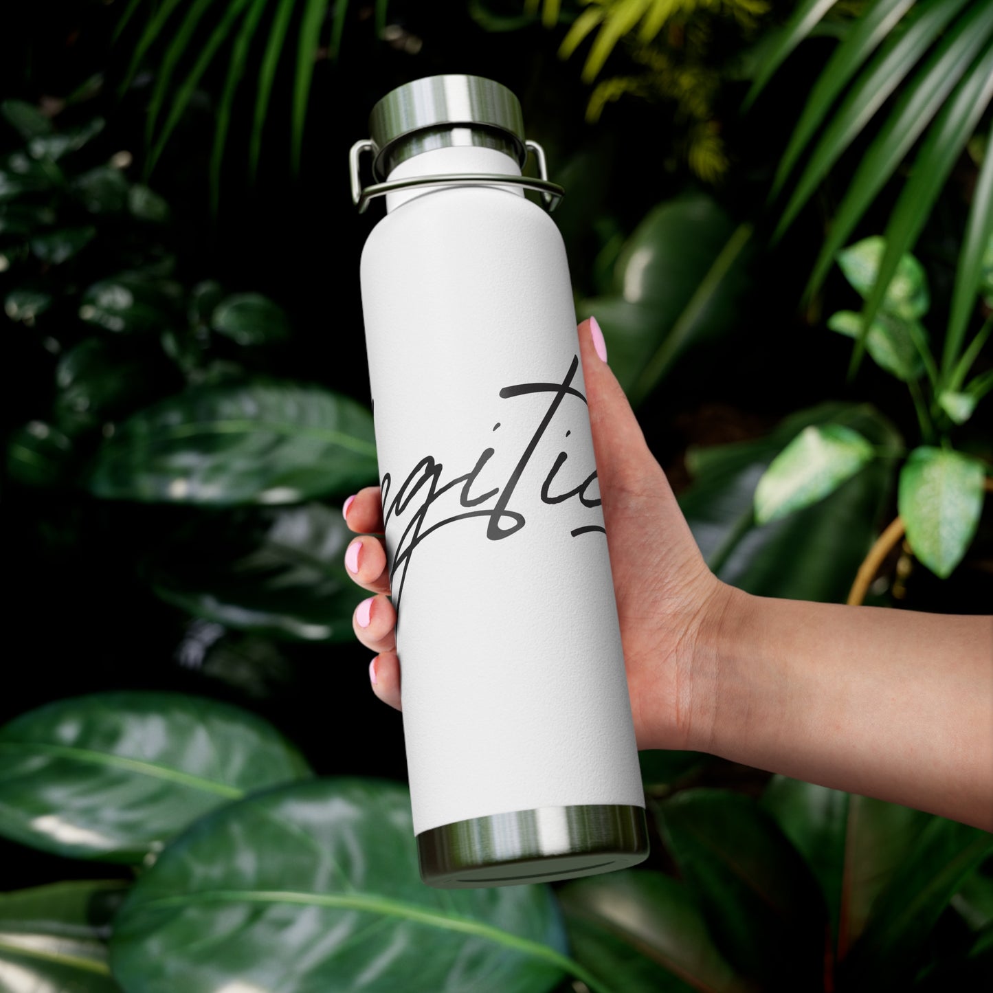 Legiticus Copper Vacuum Insulated Bottle, 22oz