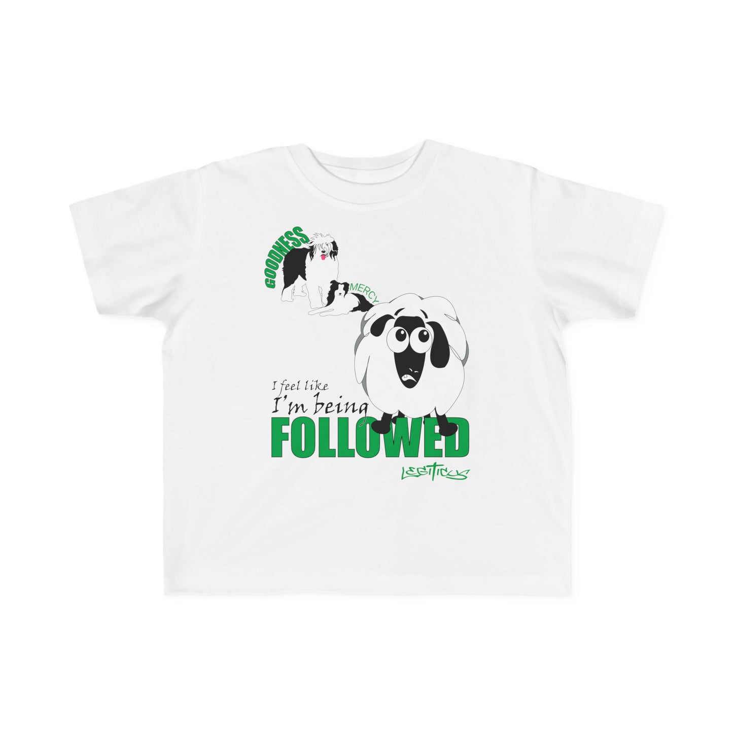 I feel like I am being followed Toddler's Fine Jersey Tee