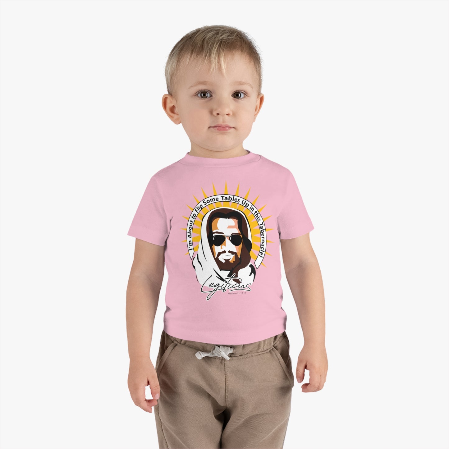 Infant Flipping Tables Cotton Jersey Tee
