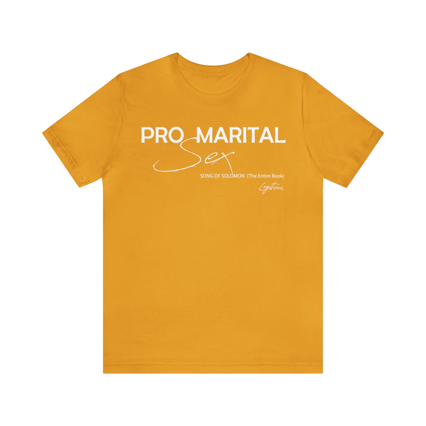 Pro Marital Sex Jersey Short Sleeve Tee
