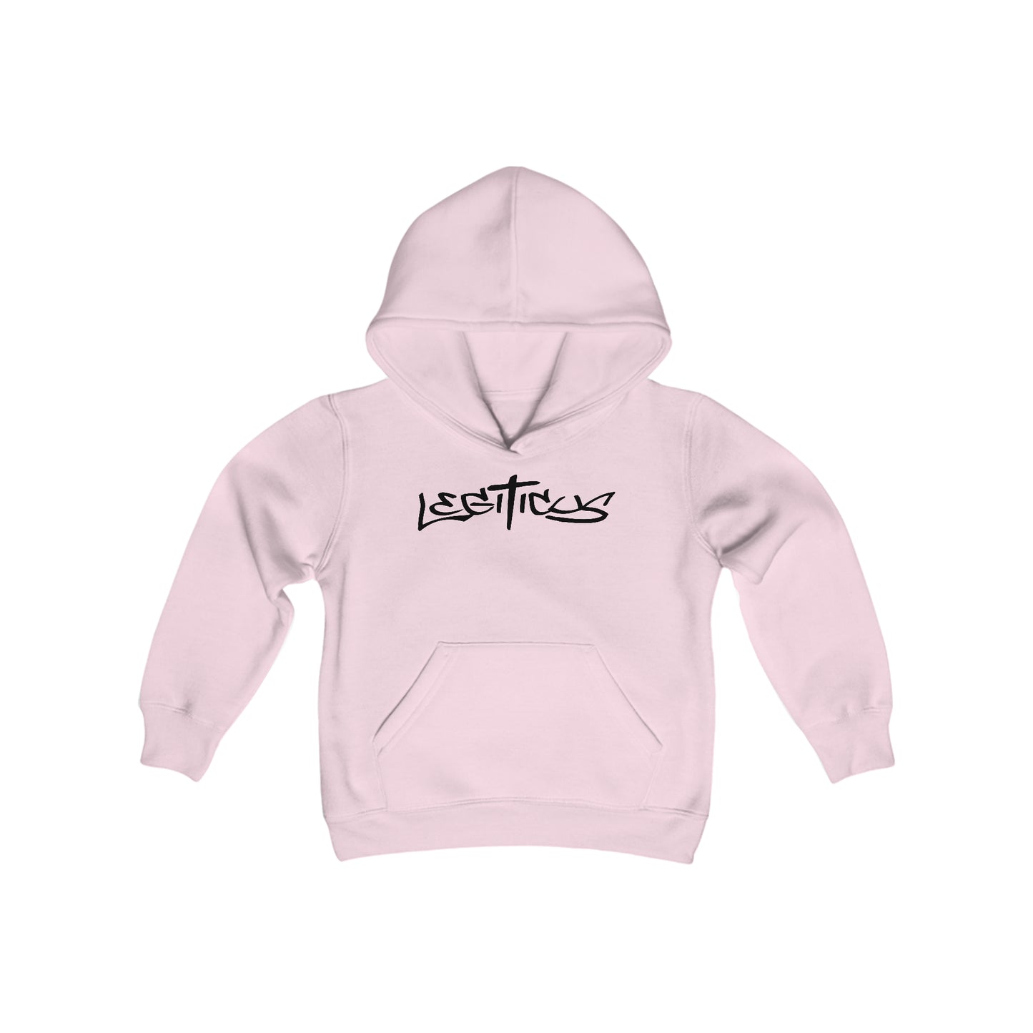 Legiticus Graffiti Logo Youth Heavy Blend Hooded Sweatshirt