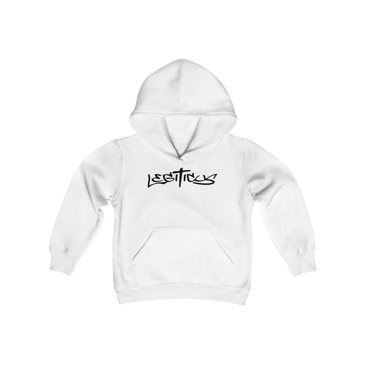 Legiticus Graffiti Logo Youth Heavy Blend Hooded Sweatshirt