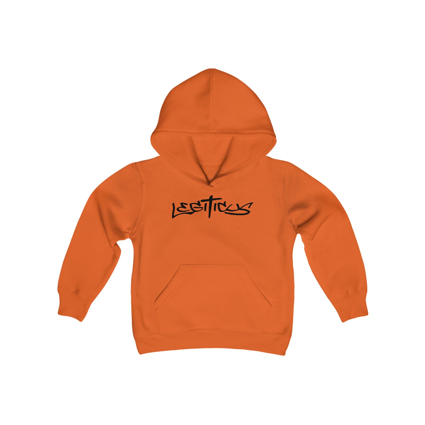 Legiticus Graffiti Logo Youth Heavy Blend Hooded Sweatshirt
