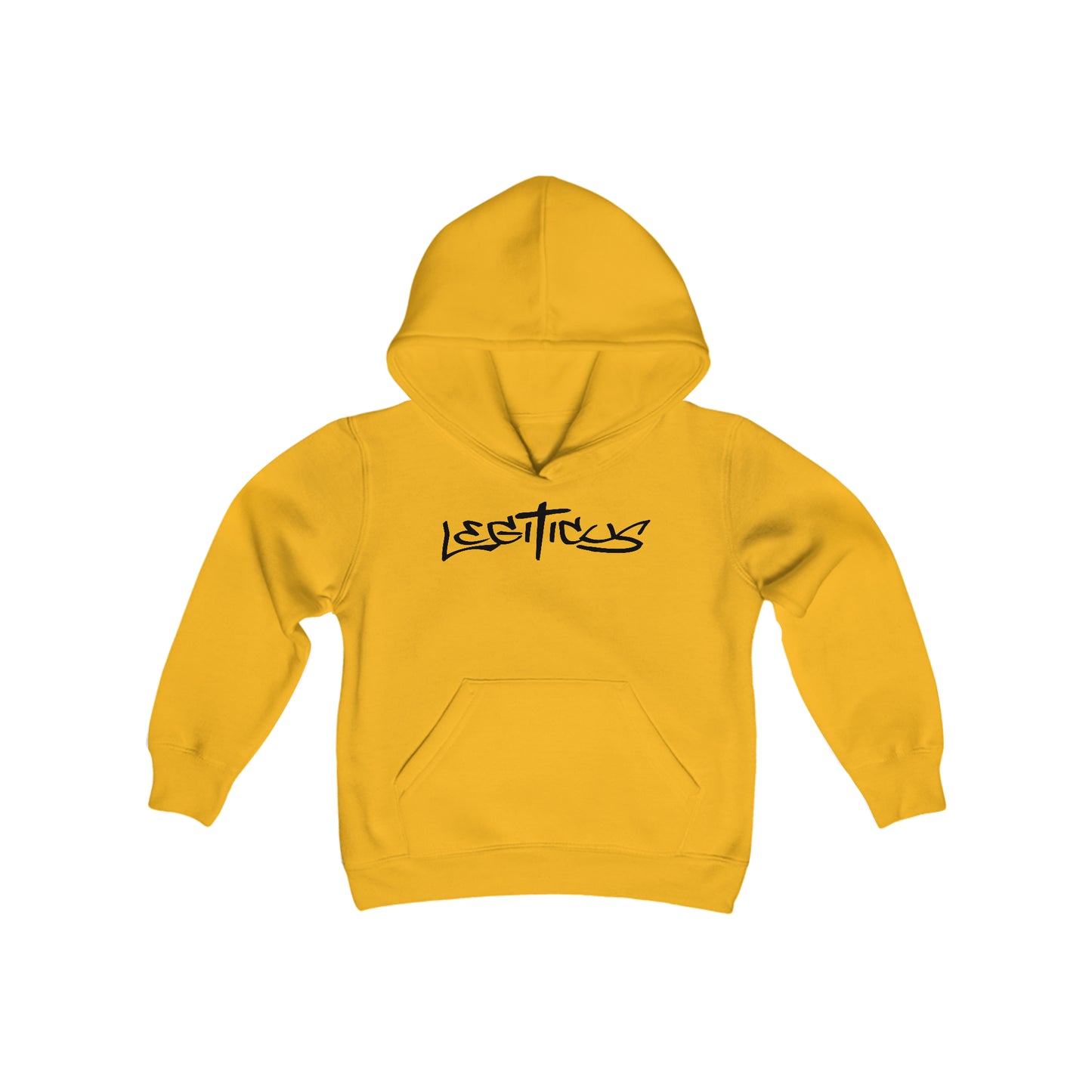 Legiticus Graffiti Logo Youth Heavy Blend Hooded Sweatshirt