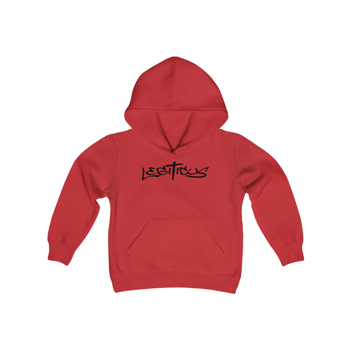 Legiticus Graffiti Logo Youth Heavy Blend Hooded Sweatshirt