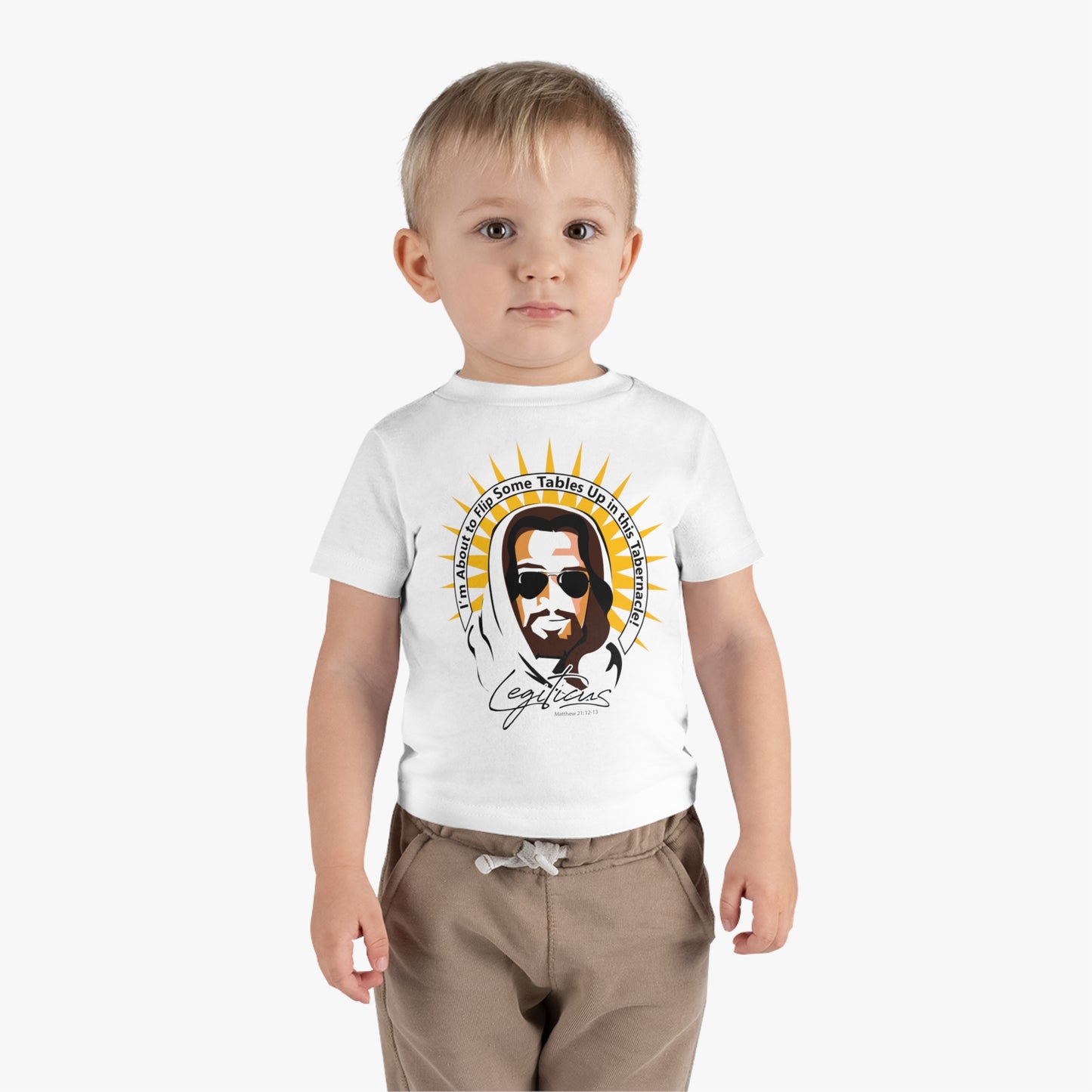 Infant Flipping Tables Cotton Jersey Tee