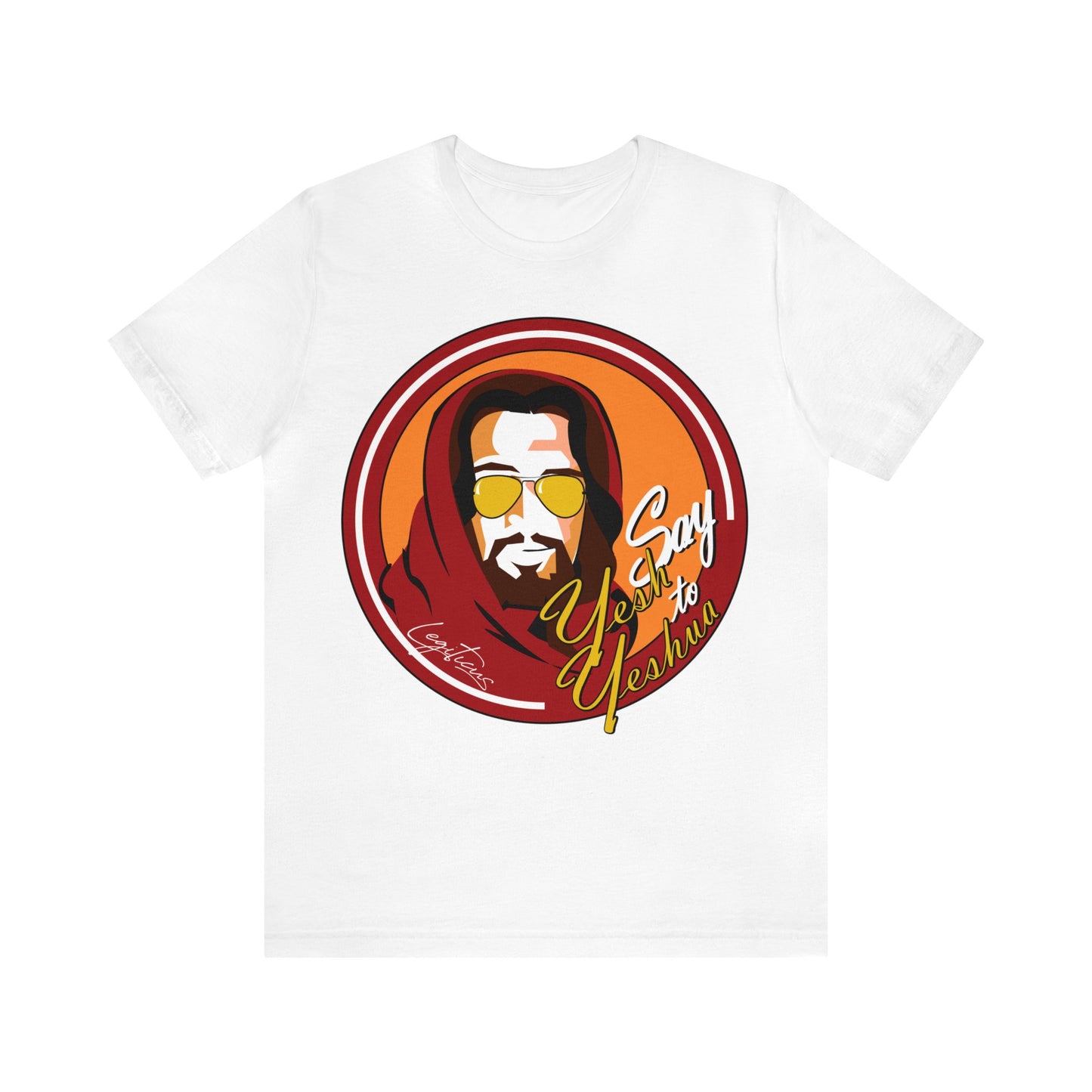 Say Yesh to Yeshua Jersey Short Sleeve Tee