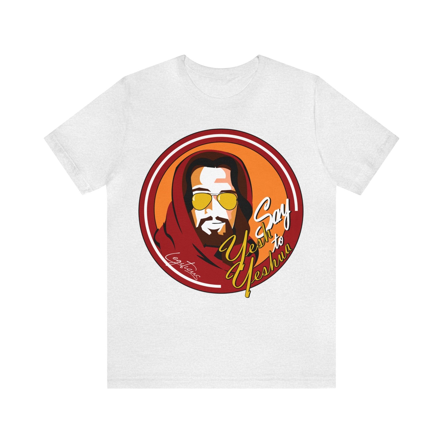 Say Yesh to Yeshua Jersey Short Sleeve Tee
