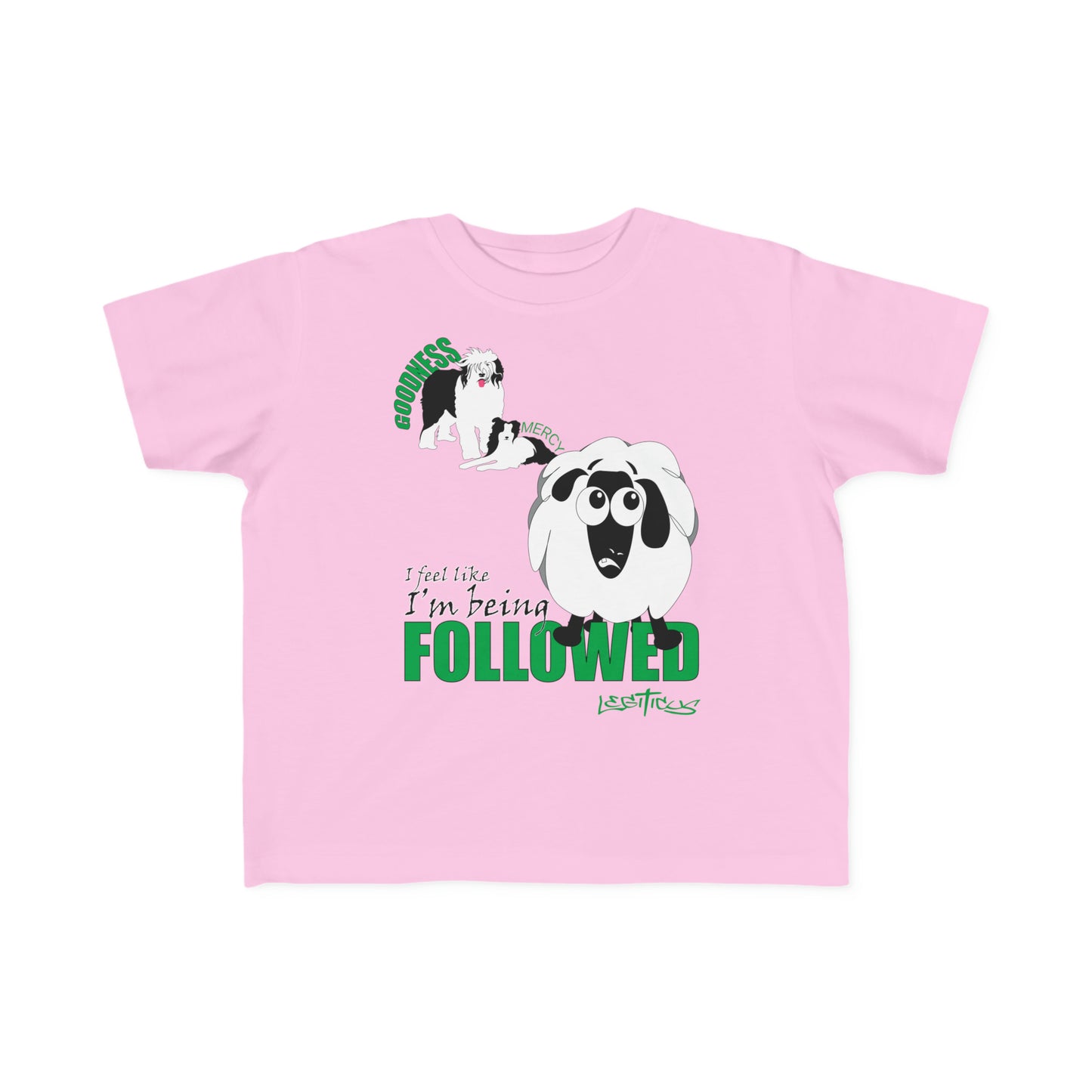 I feel like I am being followed Toddler's Fine Jersey Tee