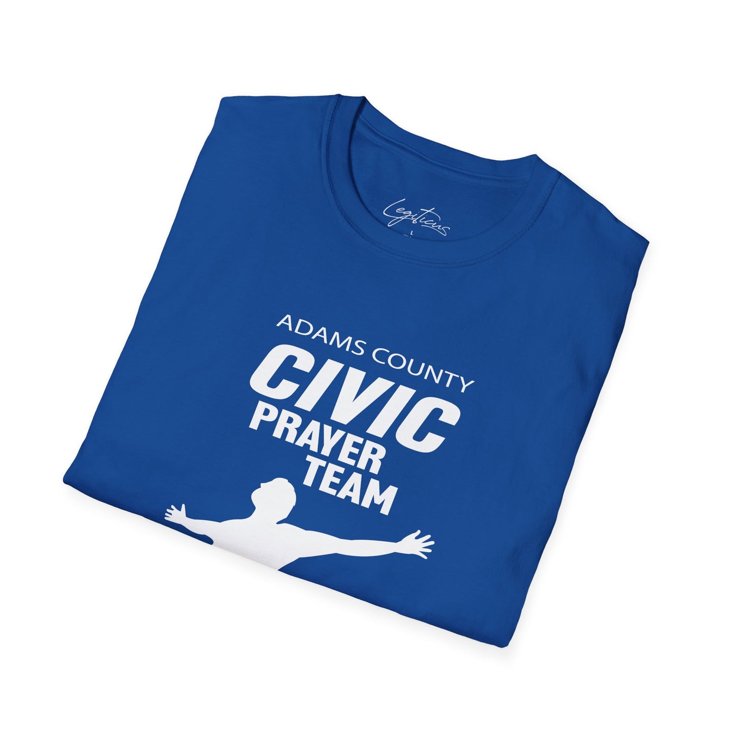 Colorado Prays Adams County Civic Prayer Team Softstyle T-Shirt