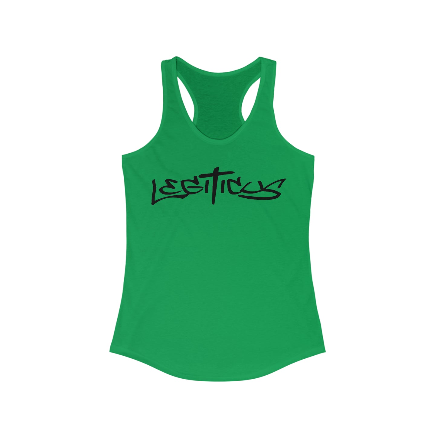 Legiticus Graffiti logo Women's Ideal Racerback Tank