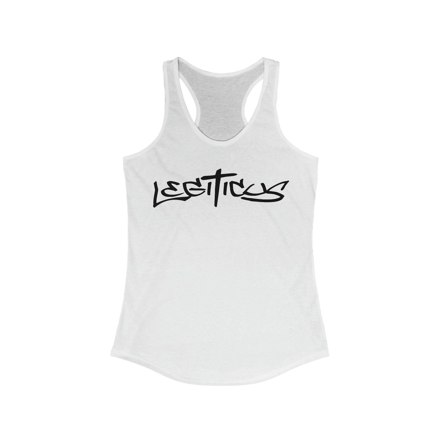 Legiticus Graffiti logo Women's Ideal Racerback Tank