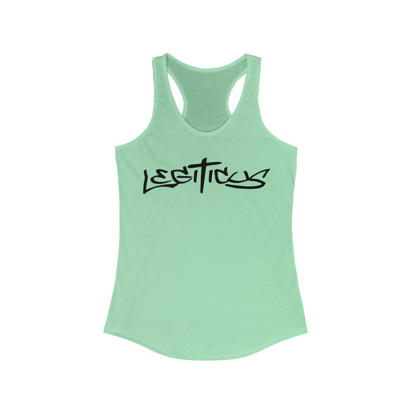 Legiticus Graffiti logo Women's Ideal Racerback Tank