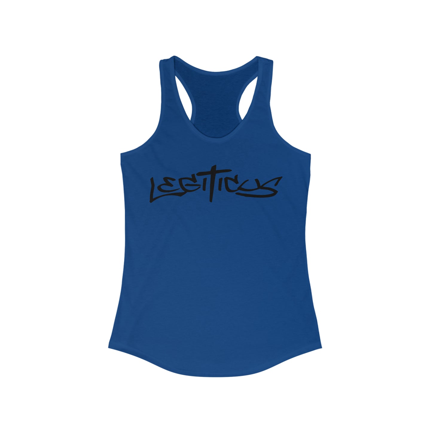 Legiticus Graffiti logo Women's Ideal Racerback Tank