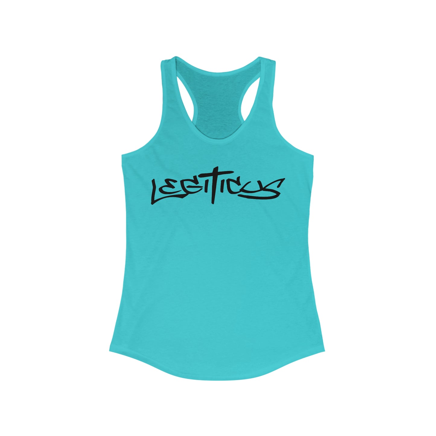 Legiticus Graffiti logo Women's Ideal Racerback Tank