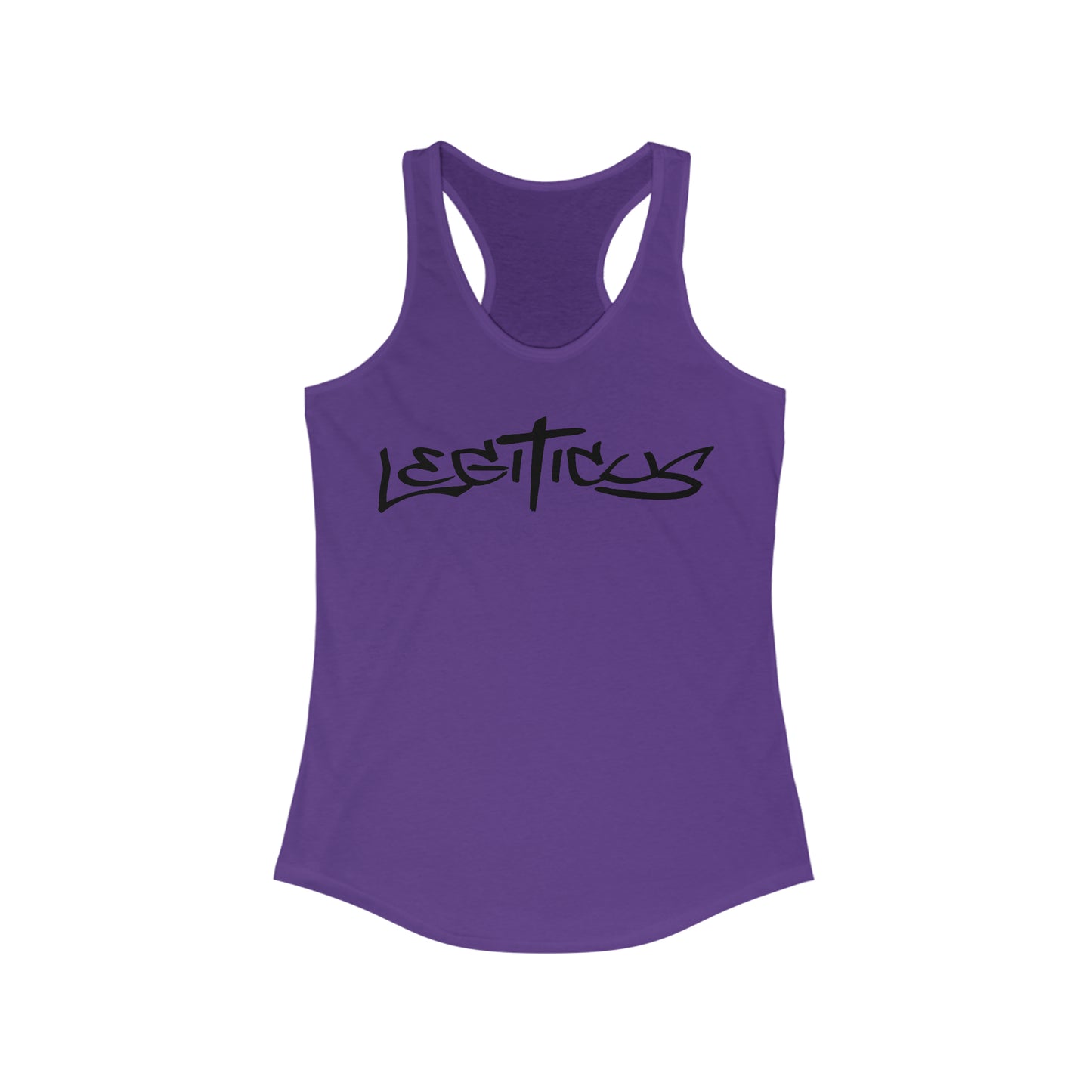 Legiticus Graffiti logo Women's Ideal Racerback Tank