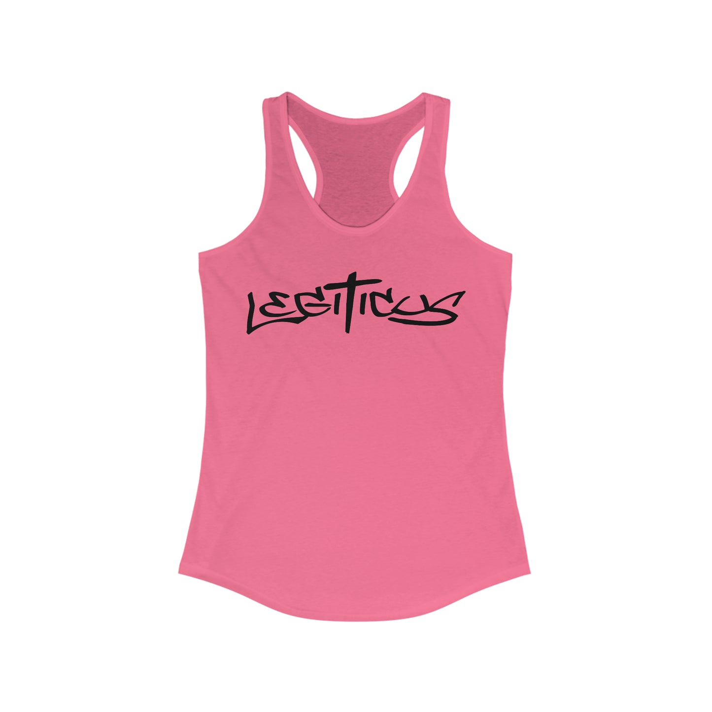 Legiticus Graffiti logo Women's Ideal Racerback Tank