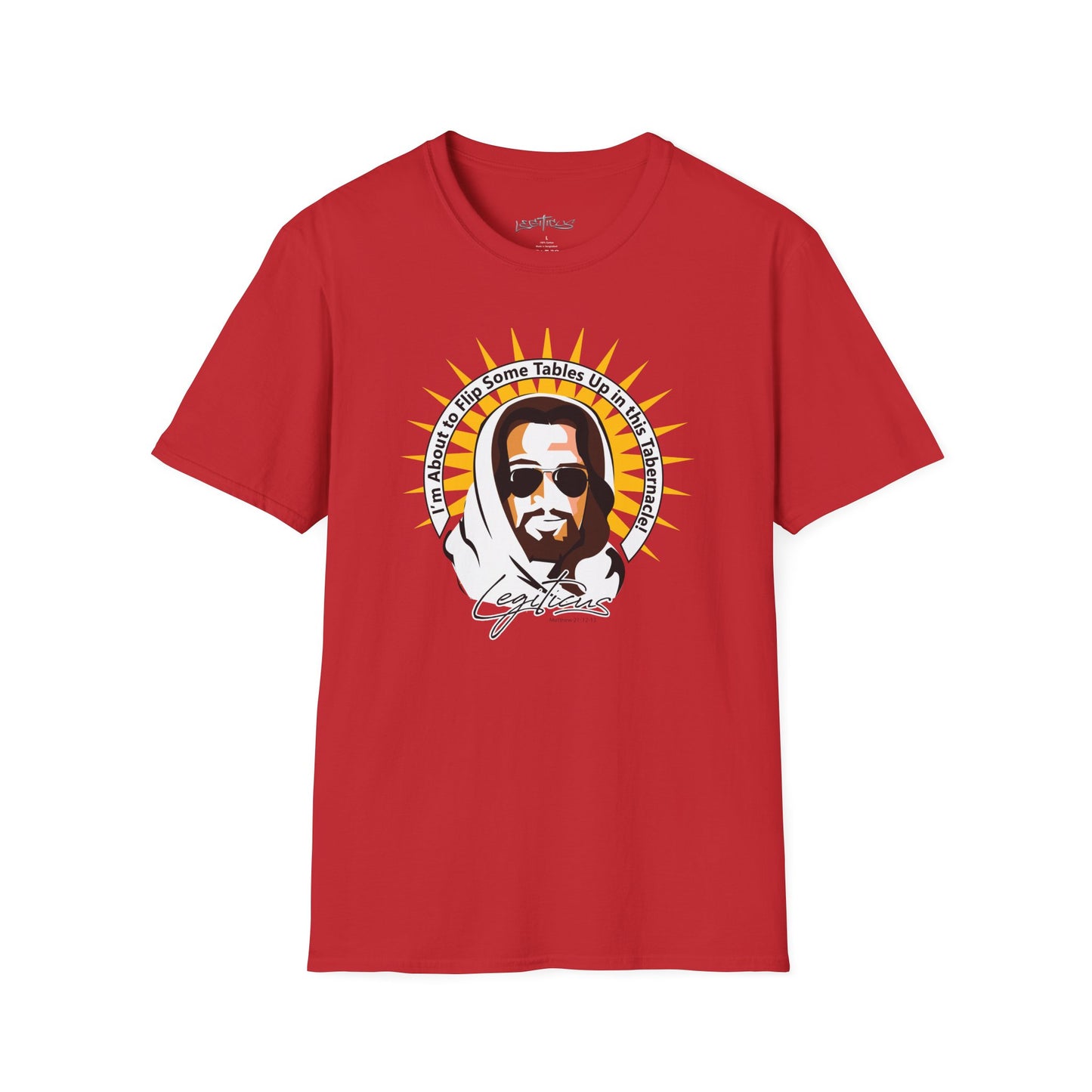 Flippin Tables Unisex Softstyle T-Shirt