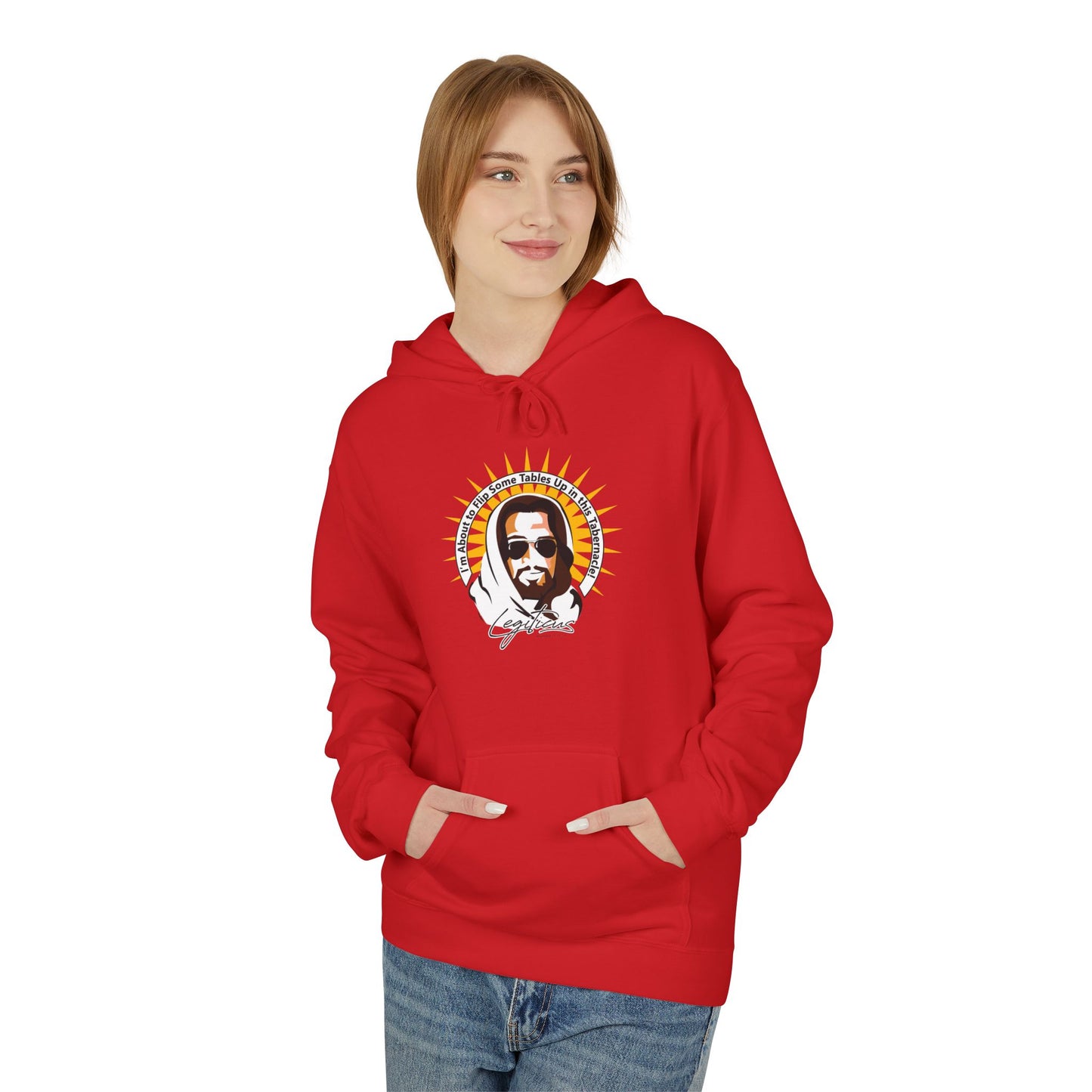 Flippin Tables Unisex Midweight Softstyle Fleece Hoodie