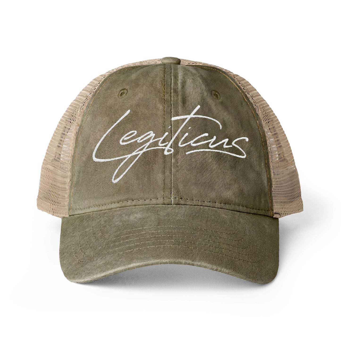 Classy Legiticus Logo Women's Washed Mesh-Back Cap