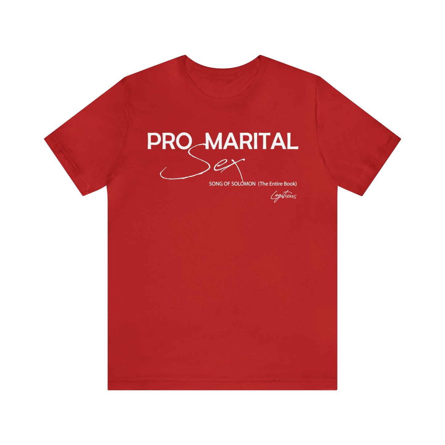 Pro Marital Sex Jersey Short Sleeve Tee