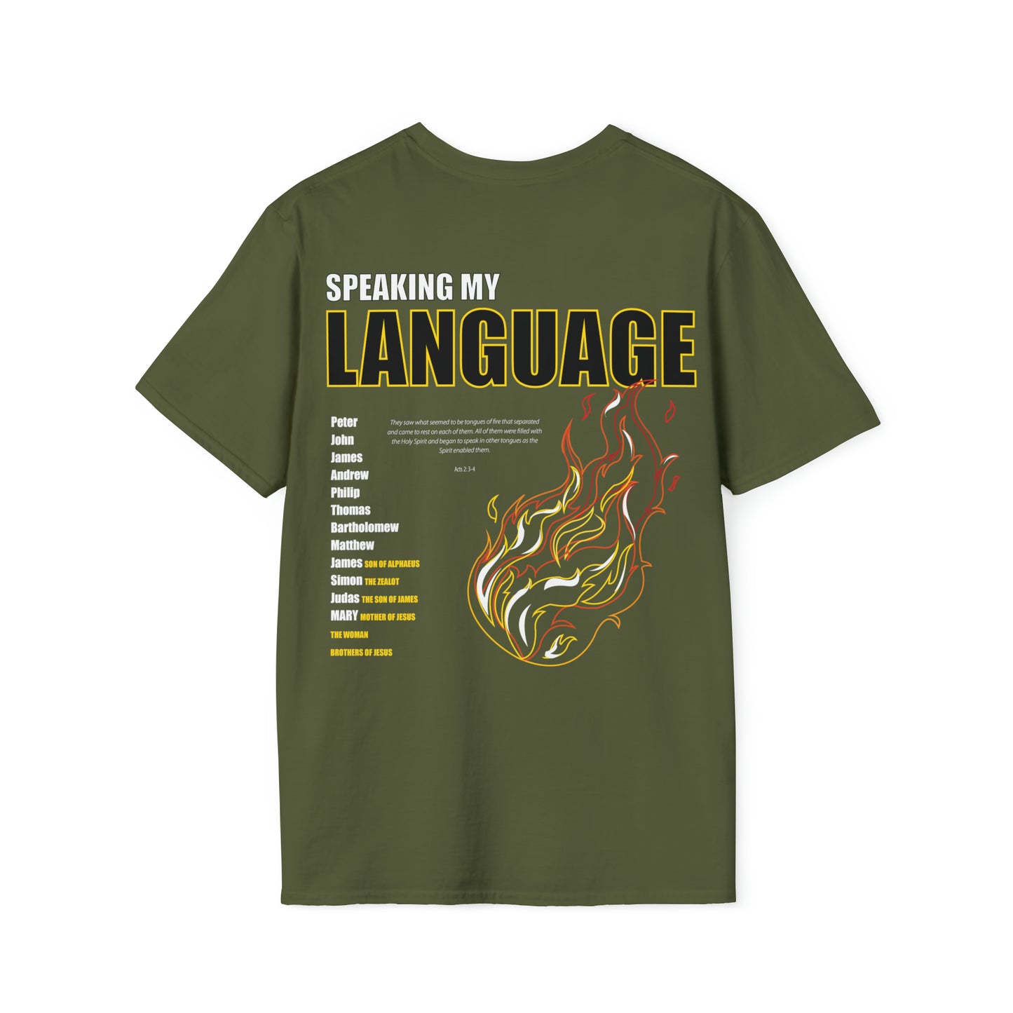 Tongues of Fire Softstyle T-Shirt