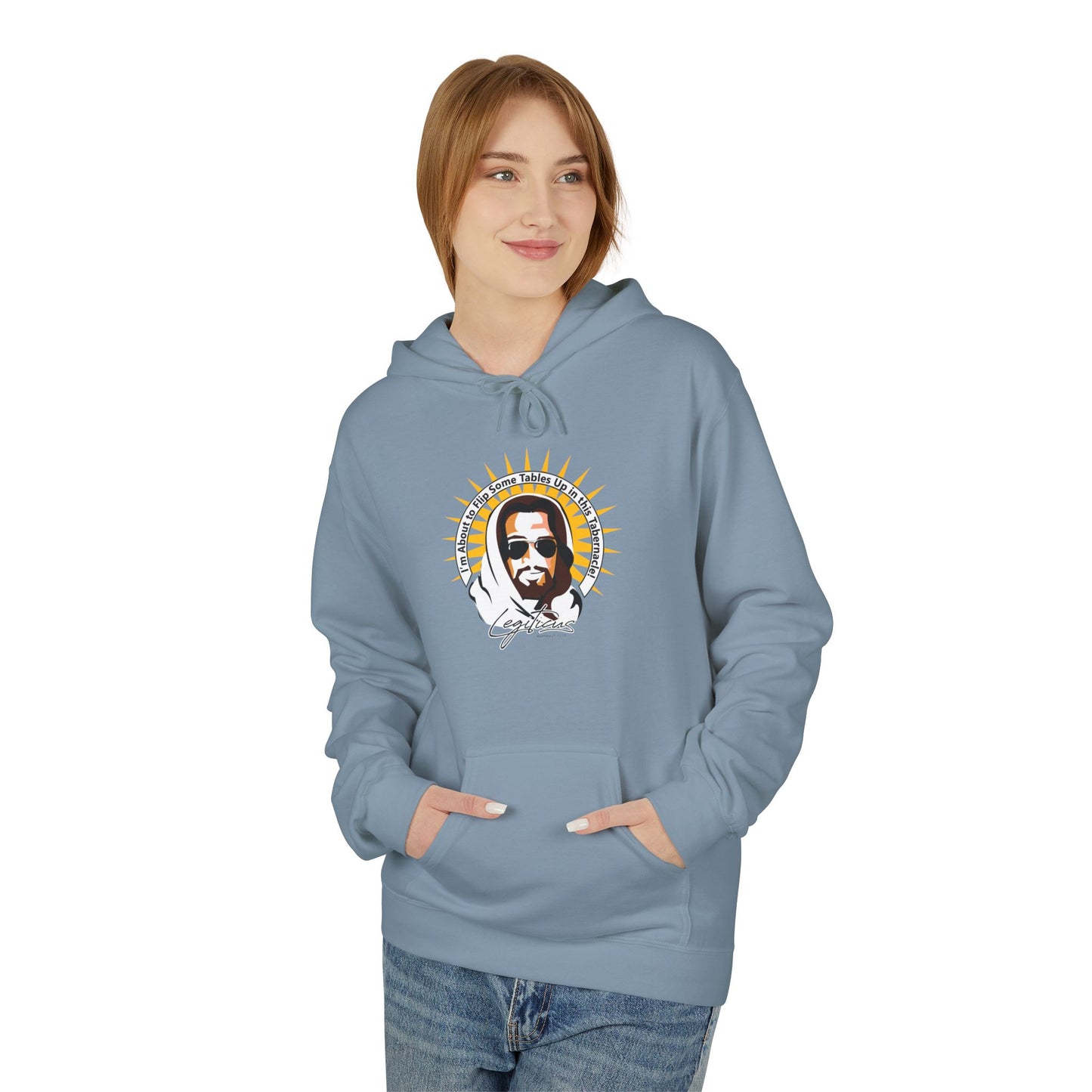 Flippin Tables Unisex Midweight Softstyle Fleece Hoodie