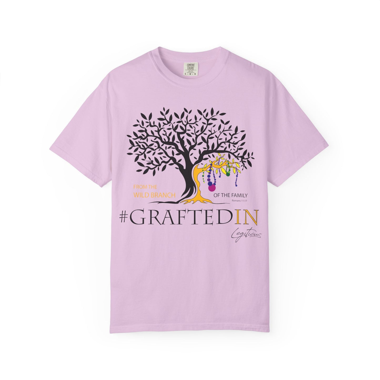 #GraftedIn Unisex Garment-Dyed T-shirt