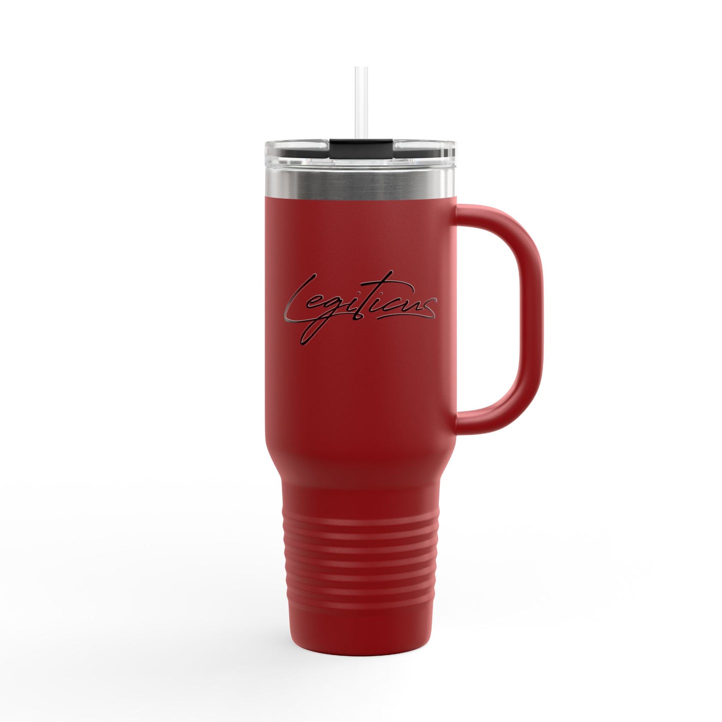 Classy Legiticus Logo Insulated Travel Mug, 40oz