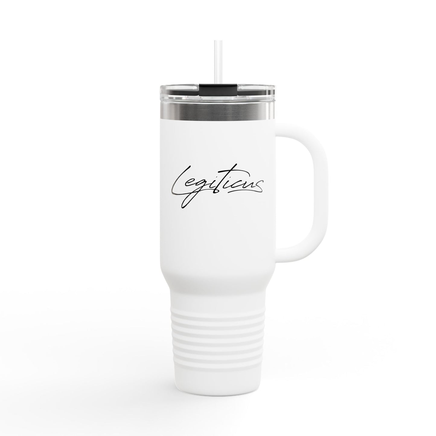 Classy Legiticus Logo Insulated Travel Mug, 40oz
