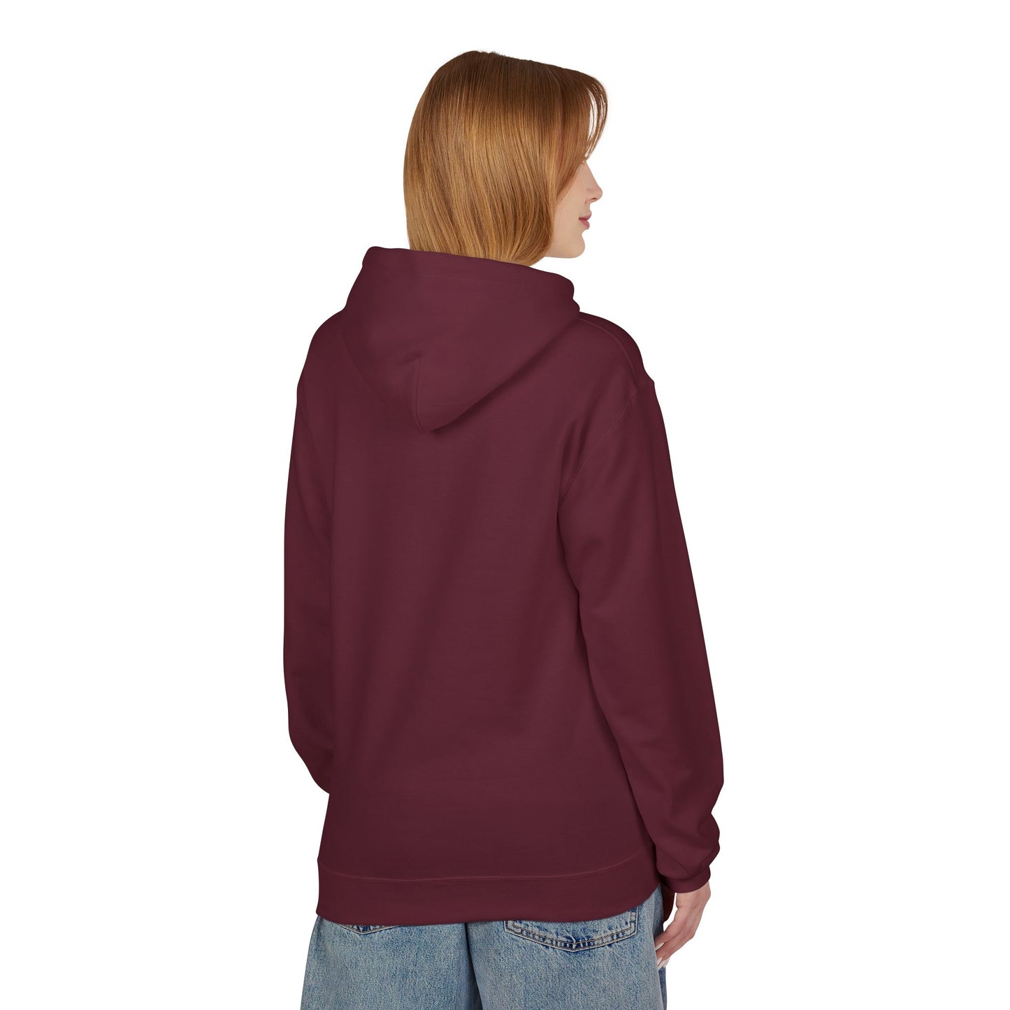 Say Yesh to Yeshua (orange) Unisex Midweight Softstyle Fleece Hoodie